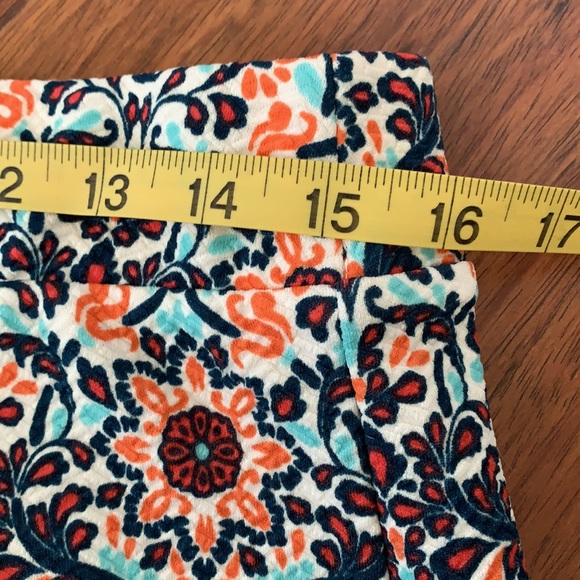 C Floral Skirt with Stretch Waistband - Picture 5 of 7